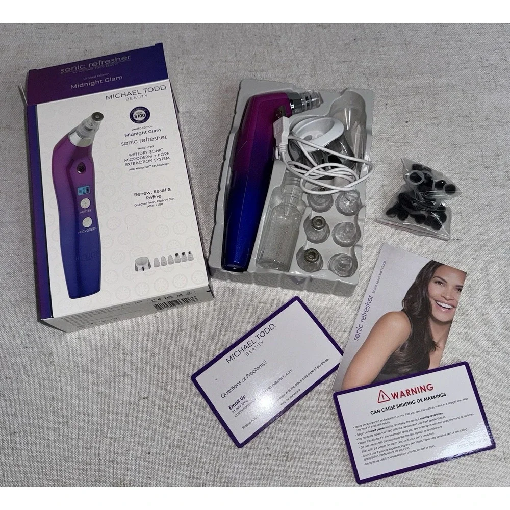 Michael Todd Limited Edition‎ Sonic Refresher Microderm Pore Extraction Glam